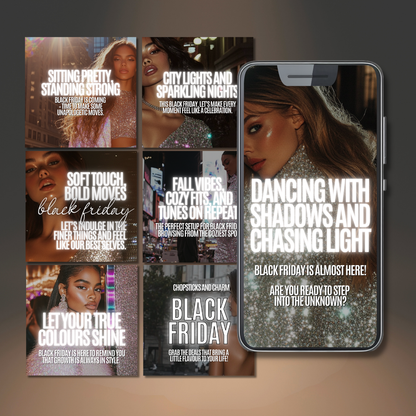 Black Friday Social Content - MRR+PLR - V1