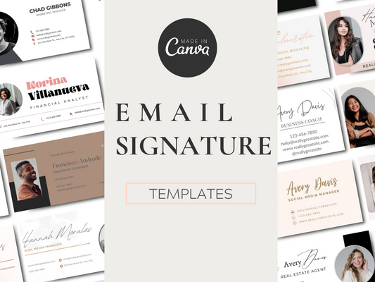 Email Signature Canva