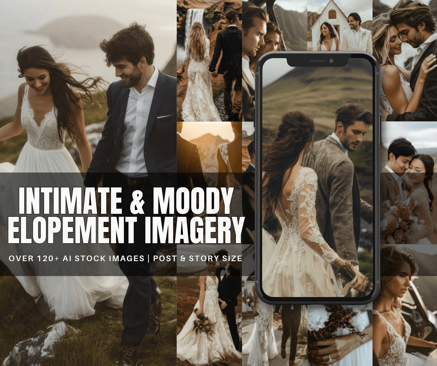 INTIMATE & MOODY ELOPEMENT IMAGERY - MRR+PLR – MRR Products Vault (Shop)