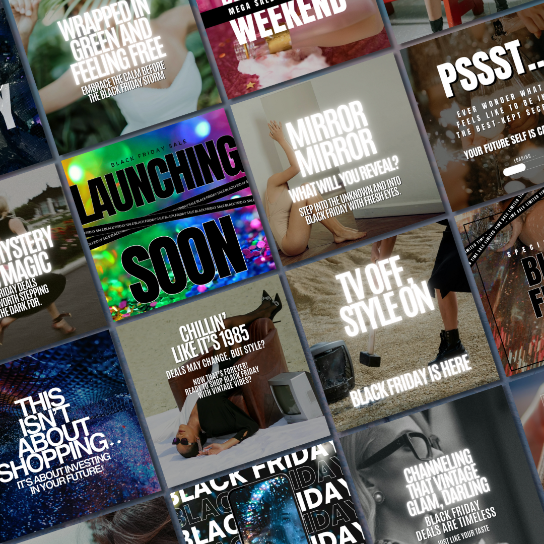 Black Friday Social Content - MRR+PLR - V2