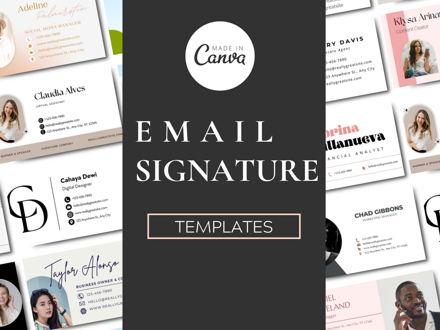 Email Signature Canva