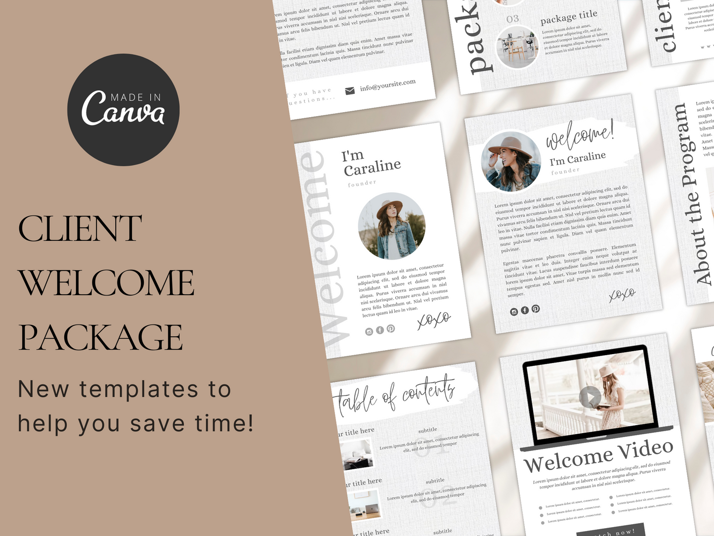 Client Welcome Packet Template