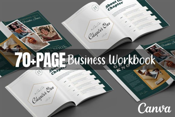Business Workbook Canva Template
