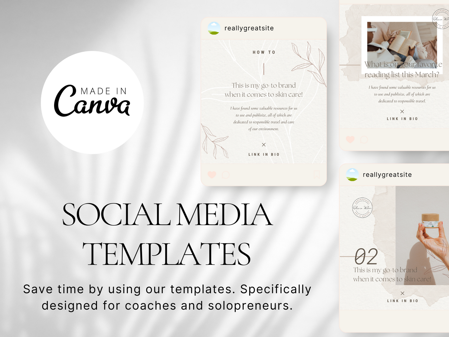 Instagram Post Templates in Canva