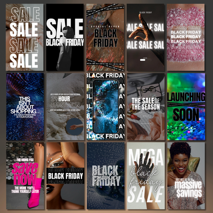 Black Friday Social Content - MRR+PLR - V2