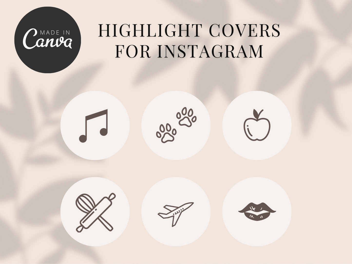 Instagram Highlight Covers Template