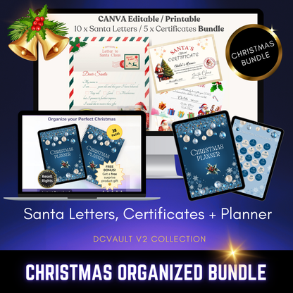 Get Organised Christmas Bundle - MRR + PLR