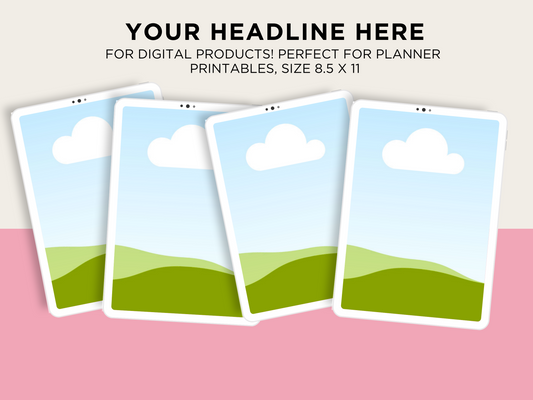 35 Tablet Mockup for Digital Products MRR+PLR Resell rights