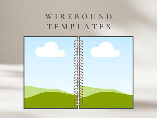 Wirebound Notebook Mockup Canva Template MRR+PLR Resell rights