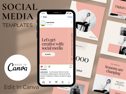 Pink | Social Media Template