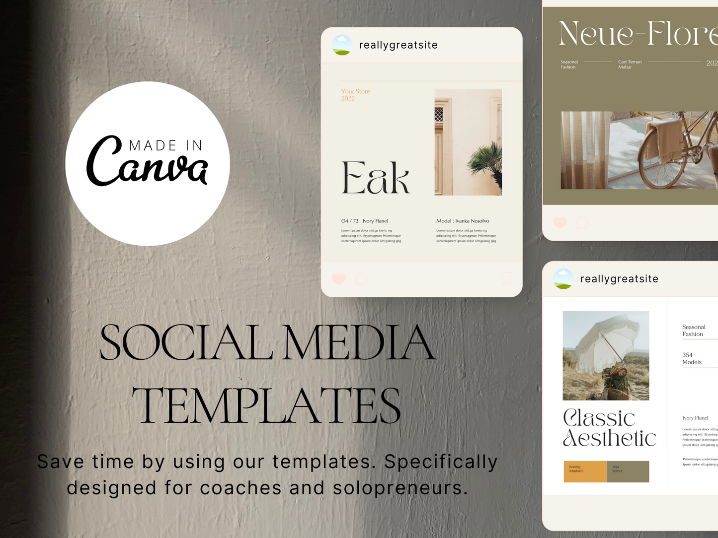 Fashion Social Media Catalog Template