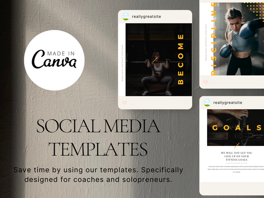 Workout Social Media Instagram Template