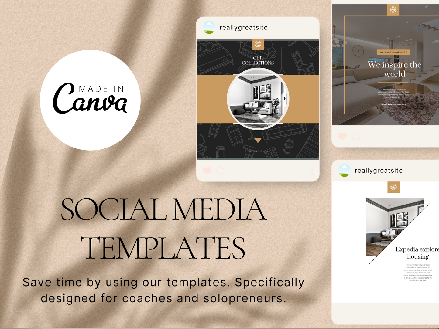 Instagram Interior Elegant Template