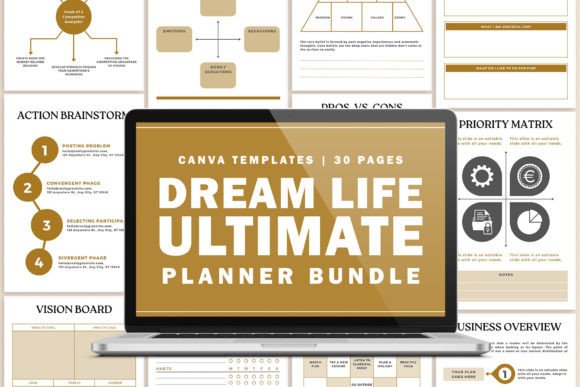 Dream Life Ultimate Planner MRR+PLR Resell rights