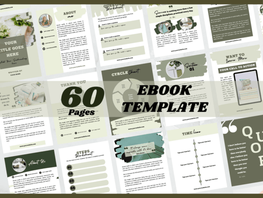 Ecourse Ebook & Workbook Canva Templates MRR+PLR Resell rights