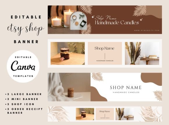 Etsy Shop Banner Template