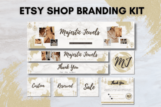 Etsy Shop Branding Kit MRR+PLR Resell rights