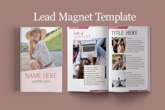 Lead Magnets Template MRR+PLR Resell rights