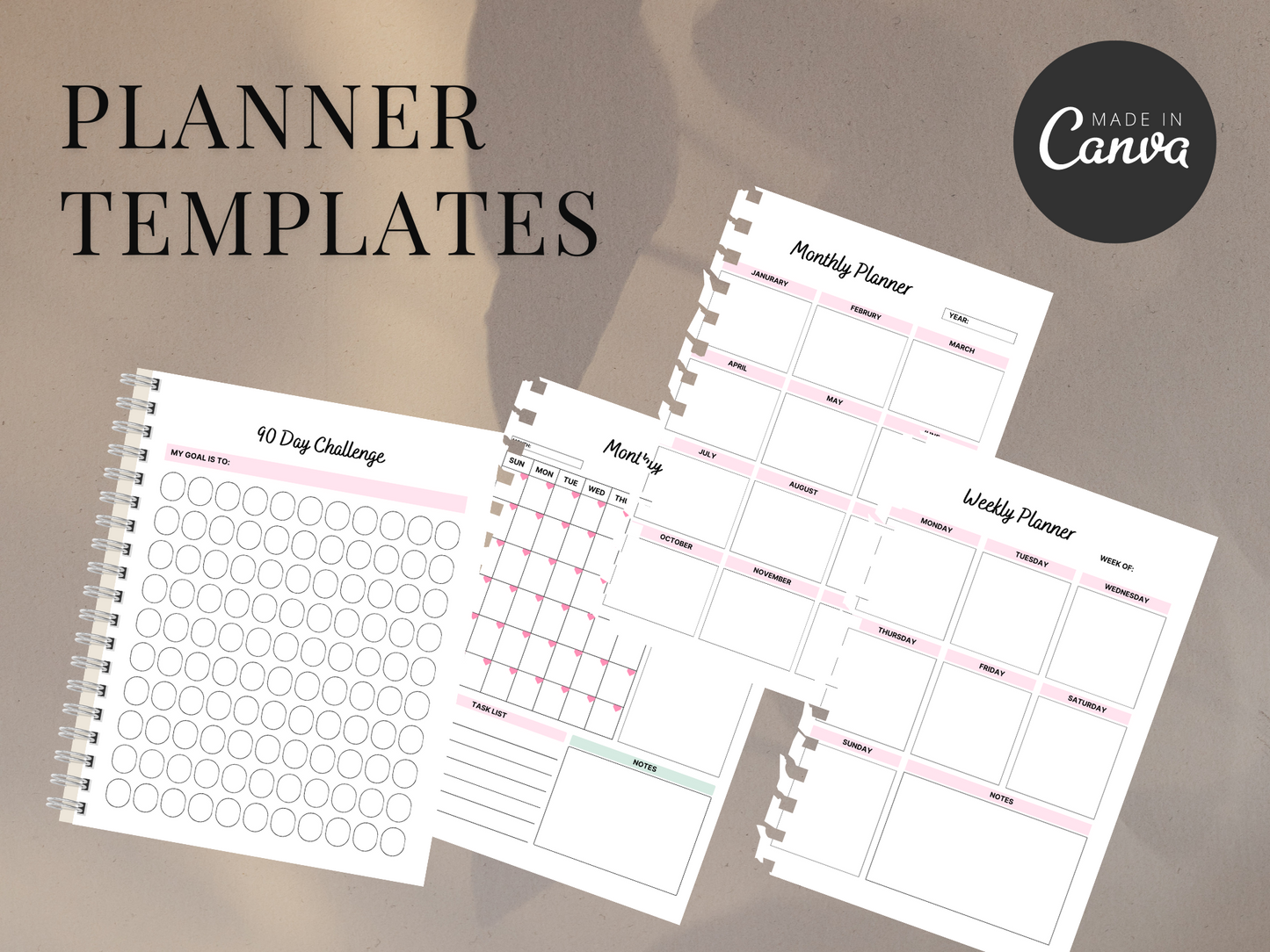 2024 Budget Planner Canva MRR+PLR Resell rights