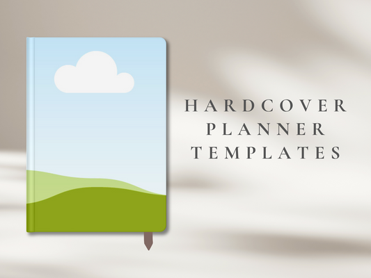 Canva Hardcover Notebook Mockup A5 Size MRR+PLR Resell rights