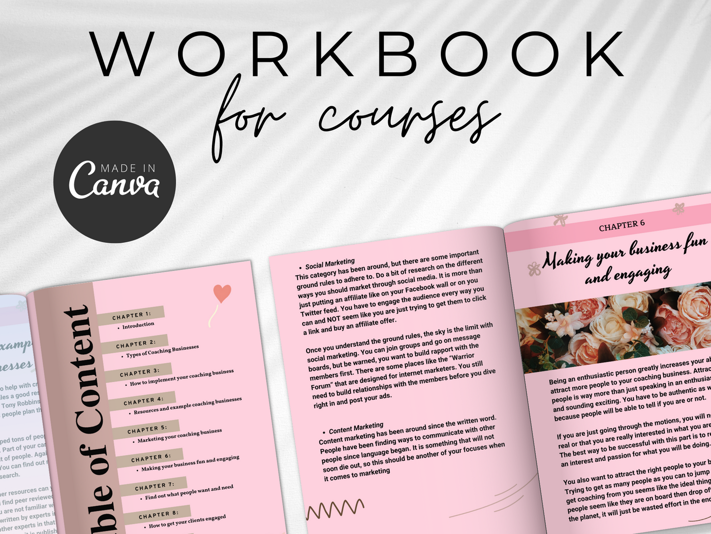 Canva Mental Health Workbook Templates MRR+PLR Resell rights