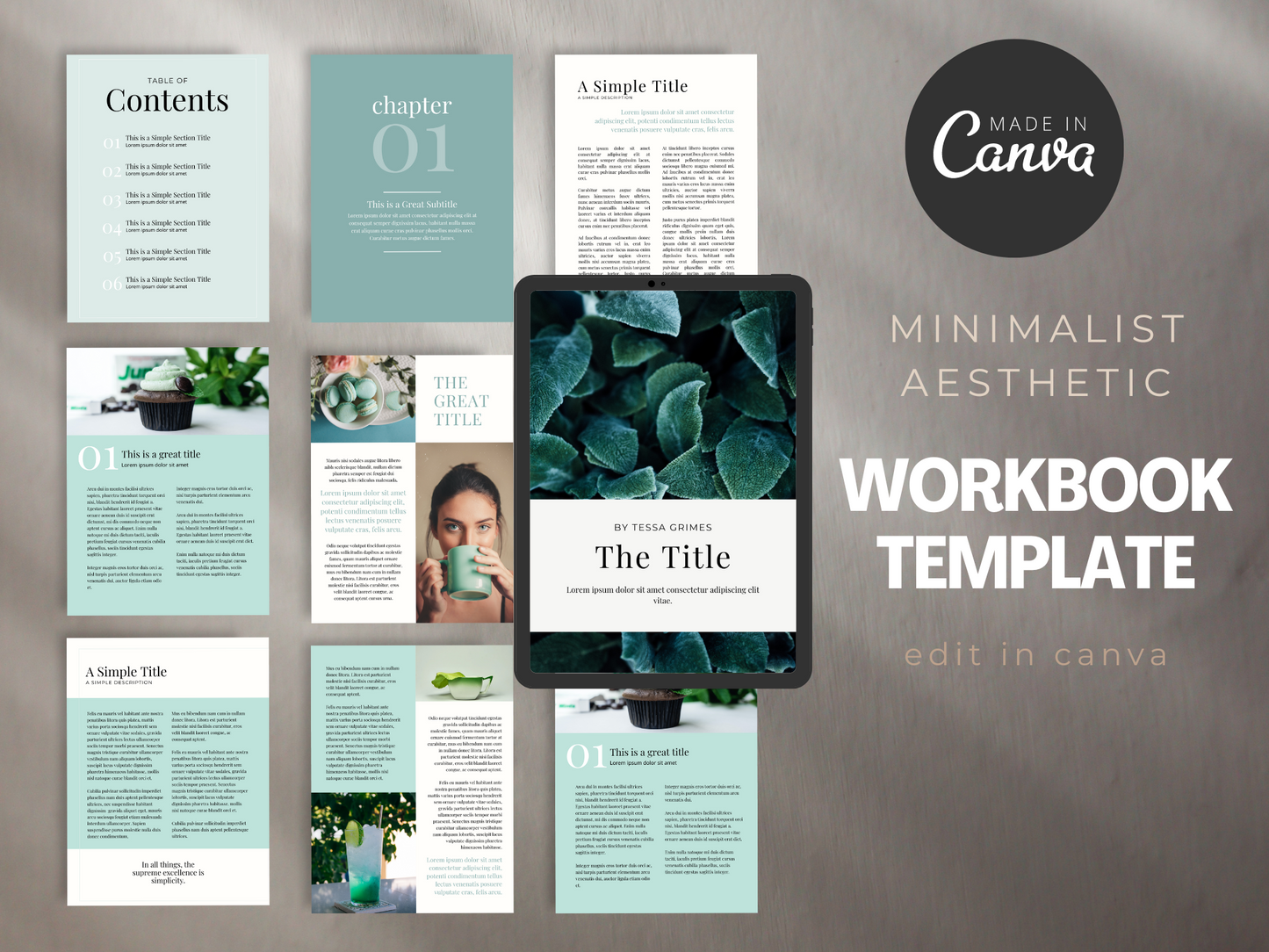 Ebook Template Canva MRR+PLR Resell rights