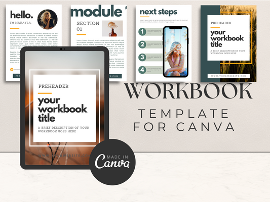 Ebook Template Canva MRR+PLR Resell rights