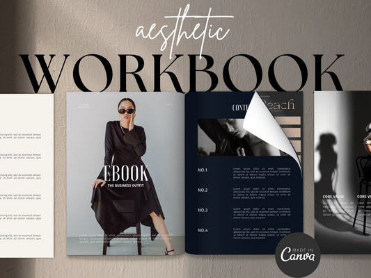 Aesthetic Ebook and Workbook Creator MRR+PLR Resell rights