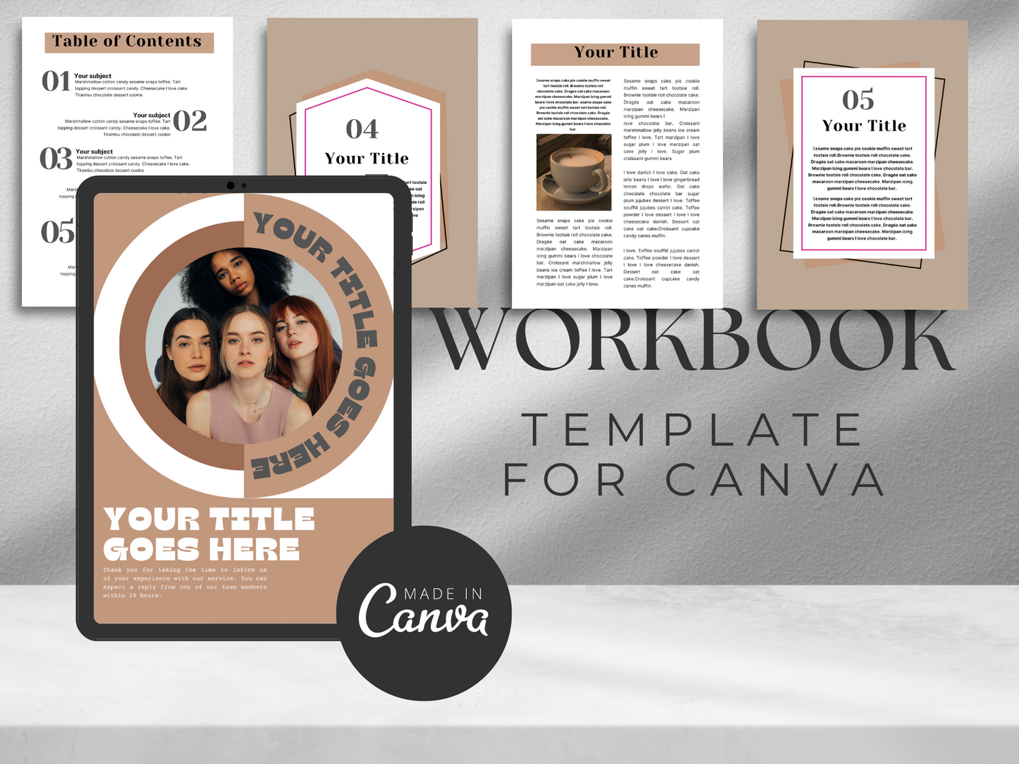 Canva Ebook Lead Magnet Template MRR+PLR Resell rights