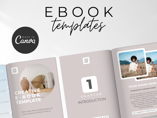 Creative EBook Template MRR+PLR Resell rights