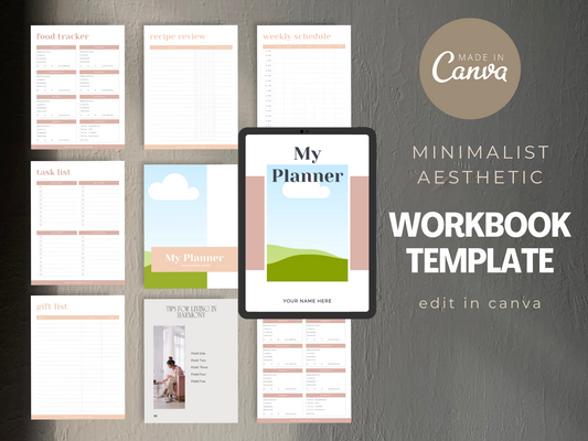 Canva Planner Template Toolkit MRR+PLR Resell rights