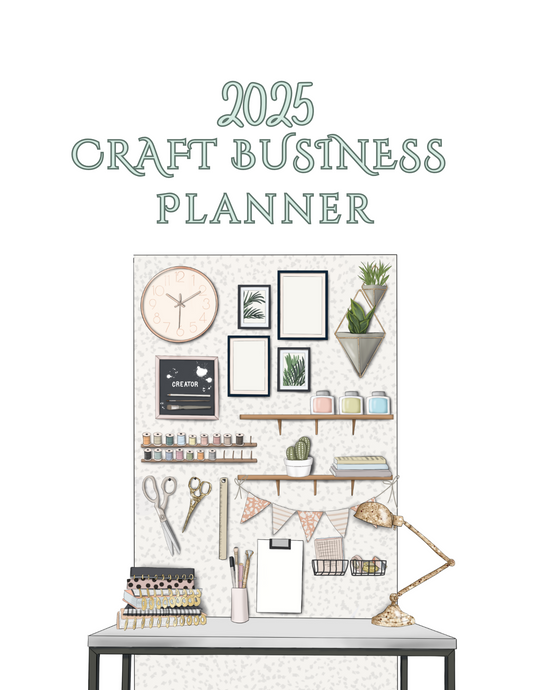 2025 Craft Business Planner - PLR MRR