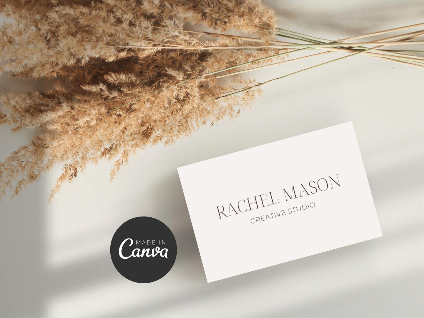 Business Card Canva Template