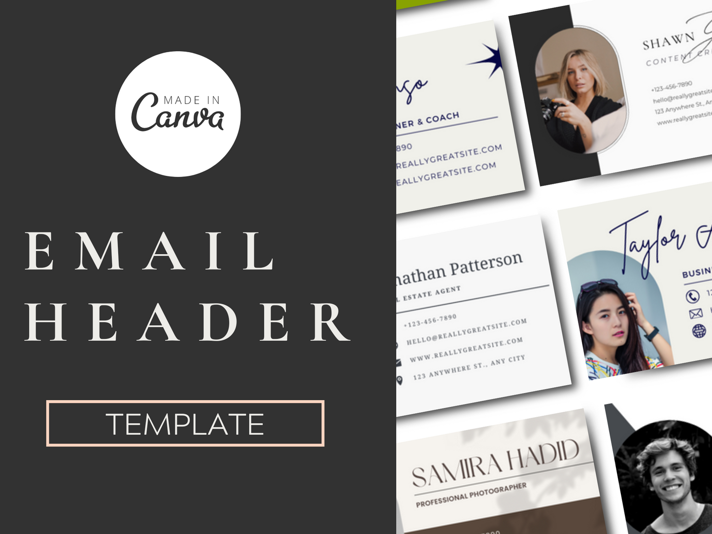 Email Header Template