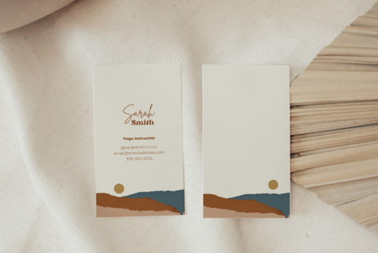 Canva Business Card Template