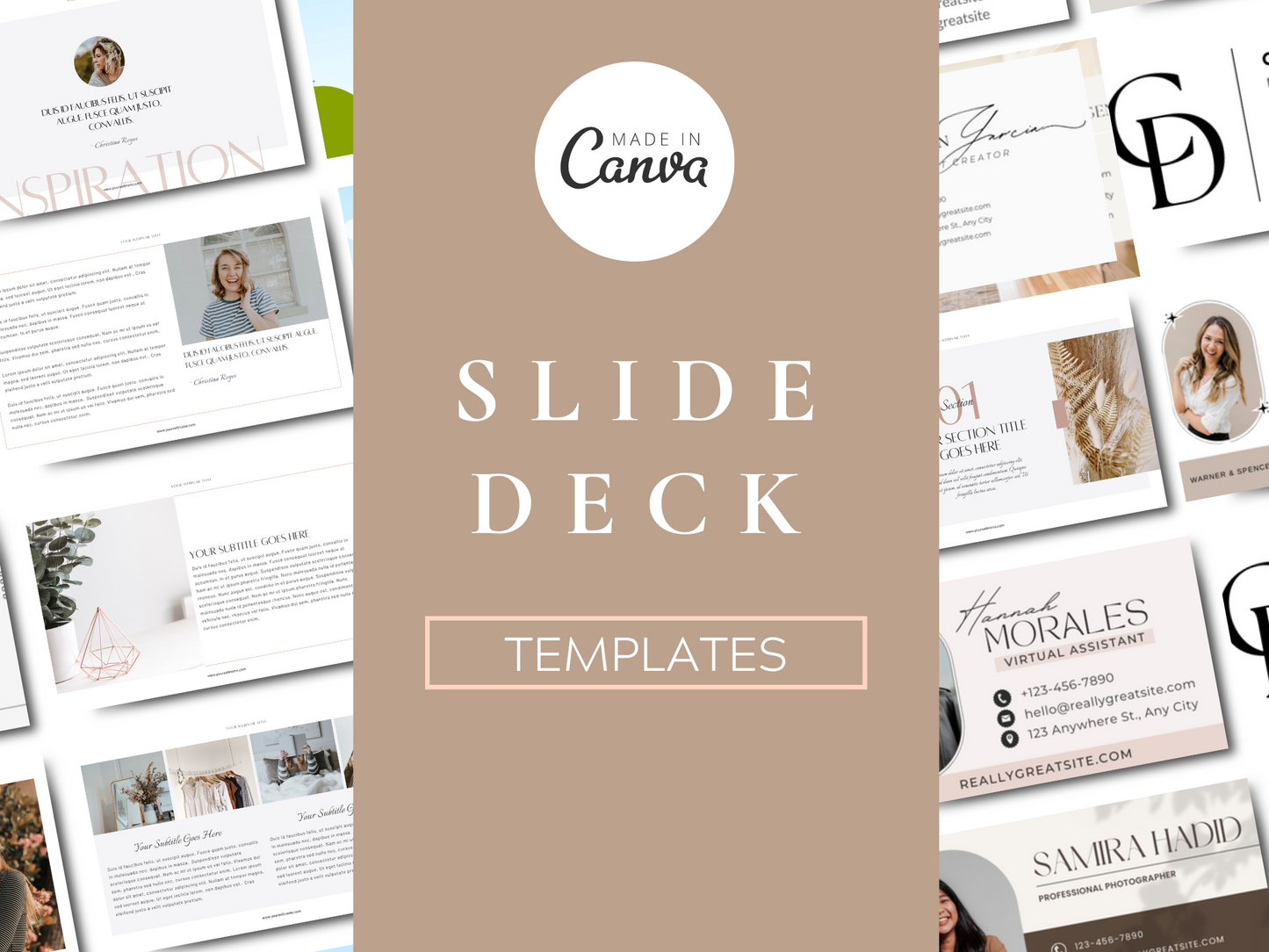 70 Page Canva Webinar Slides