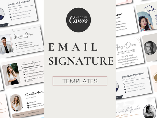 Email Signature Canva