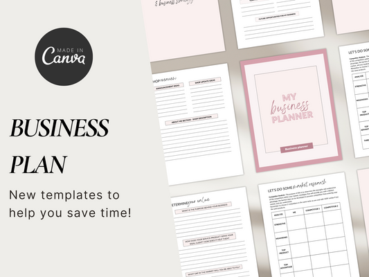 Business Planner Templates Canva