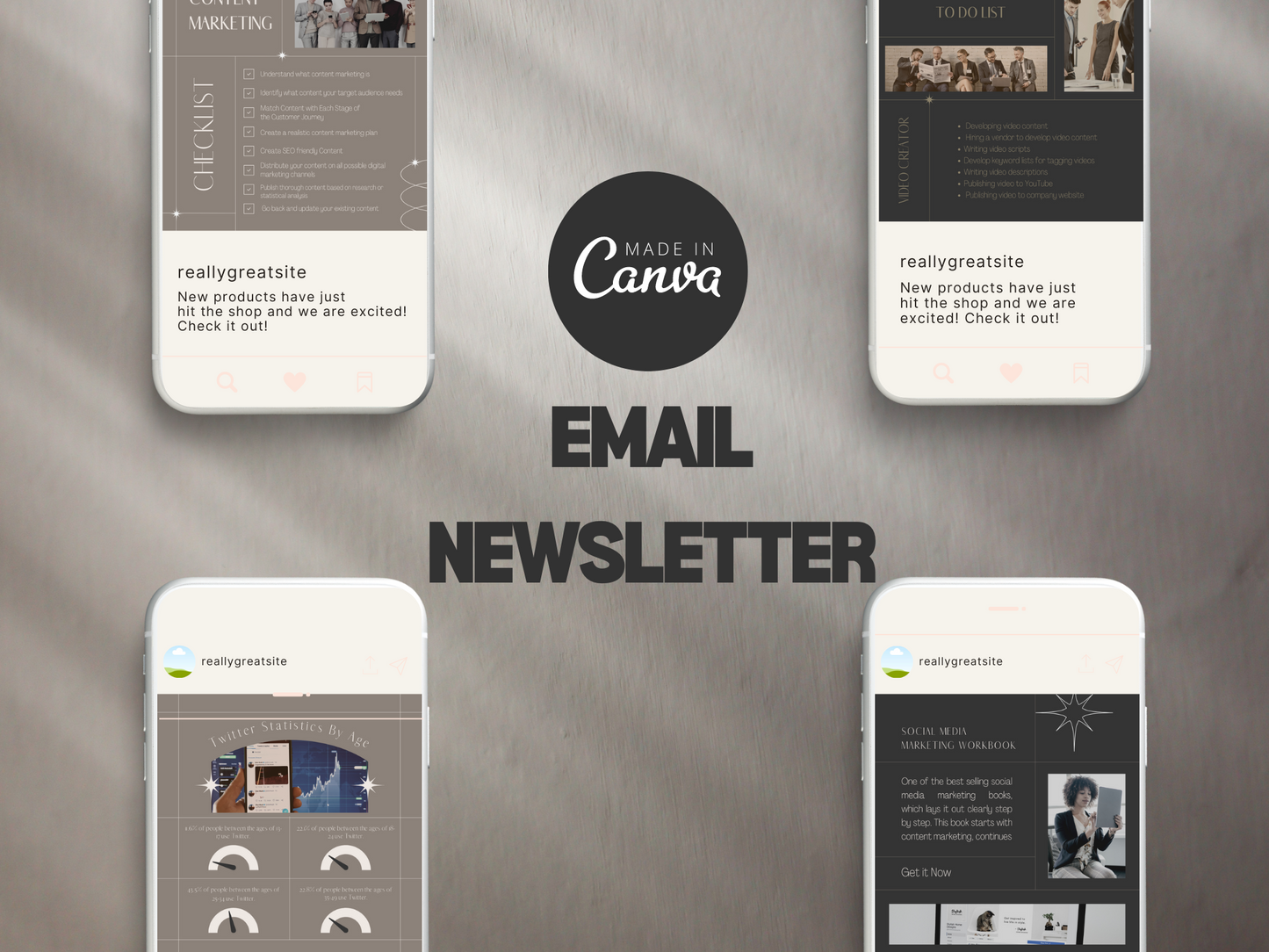 Email Newsletter Template