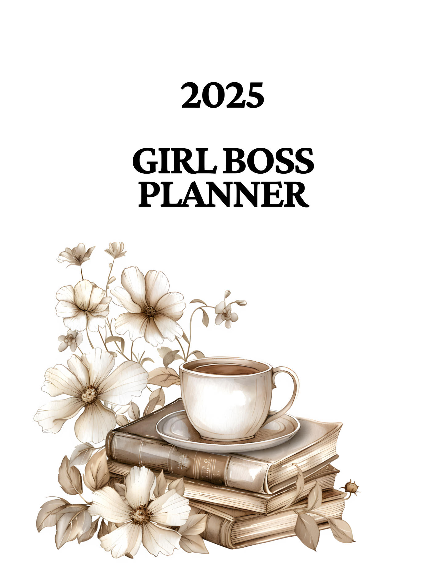 2025 Girl Boss Planner - PLR MRR