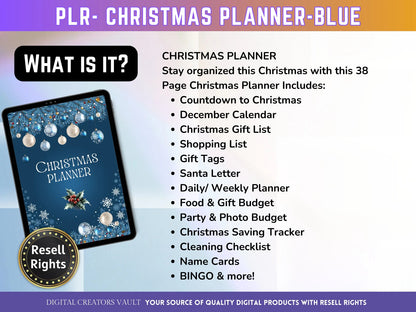 Get Organised Christmas Bundle - MRR + PLR