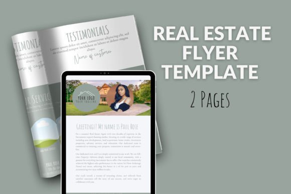 Real Estate Agent Flyer Template