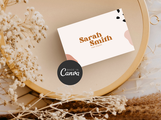 Canva Business Card Template