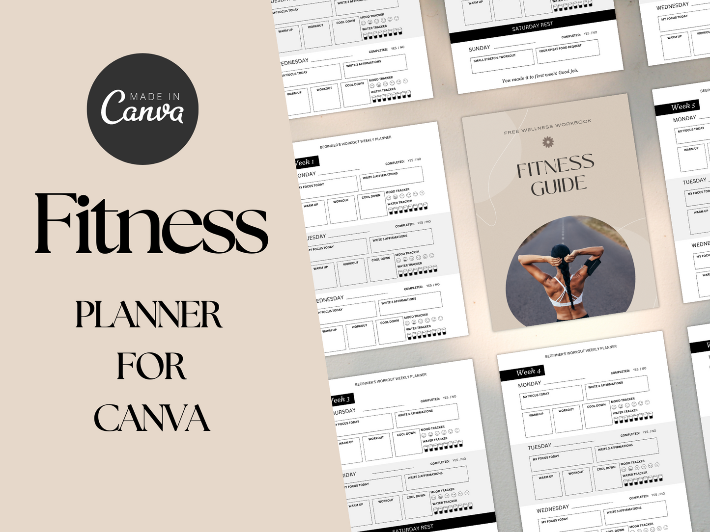 Fitness Planner Printable