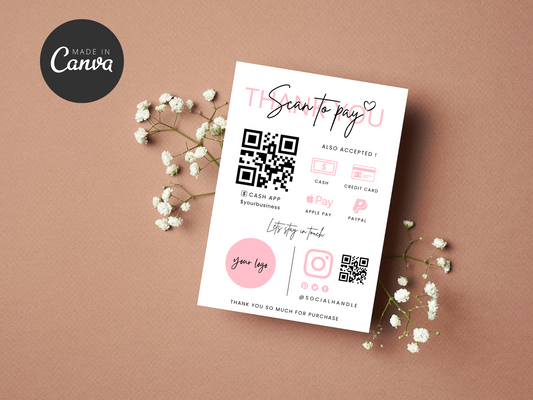 Canva Business Scan to Pay Template