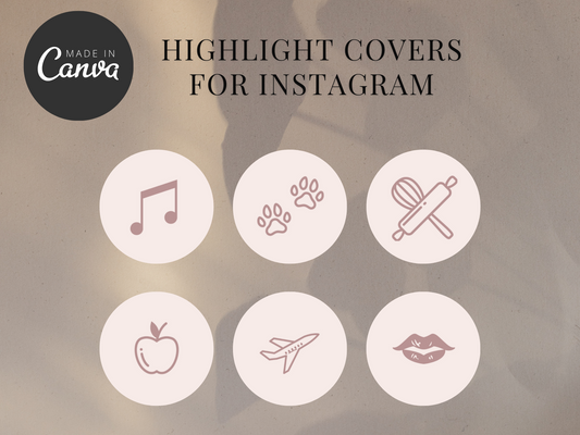 Instagram Highlight Covers Template