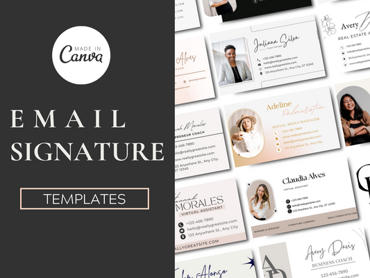 Email Signature Canva