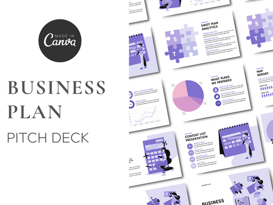 Business Plan Pitch Deck, Business Plan