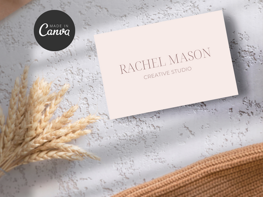 Business Card Canva Template