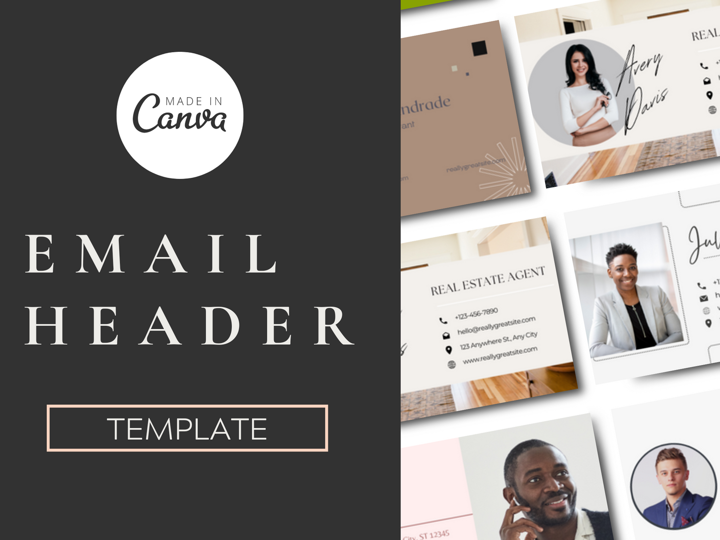 Real Estate Email Header Template